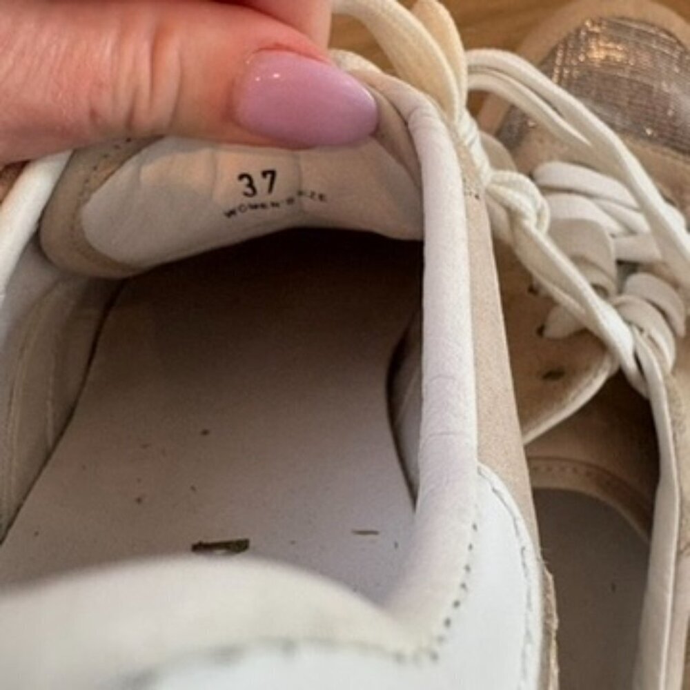 ** Hogan platform Gold Sneakers Size 37 - Picture 10 of 10